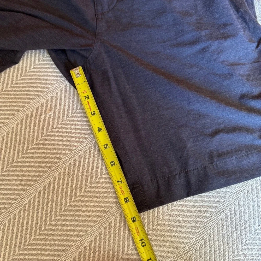 Faherty All Day Shorts Mens‎ 31 (32) Charcoal Grey Hybrid Swim Shorts 9